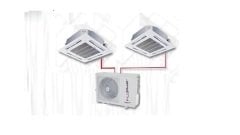 Fujiplus Multi Kaset İnverter Klima 28000 Btu 1 Dış + 2 İç Ünite 12000 + 18000 Btu