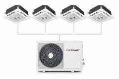 Fujiplus Multi Kaset İnverter Klima 42000 Btu 1 Dış + 4 İç Ünite 12000 + 12000 + 12000 + 18000 Btu