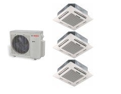 Bosch Multi Kaset Tipi İnverter Klima 36000 Btu 1 Dış + 3 İç Ünite 9000 + 12000 + 24000 Btu