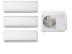 Hantech Multi Split İnverter Klima 27000Btu 1 Dış +3 İç 9000+9000+18000 Btu