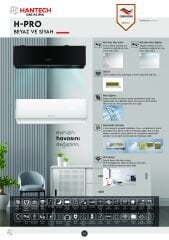 HANTECH HNT-WP12VMCL/S-B H-Pro Siyah 12.000 Btu/h