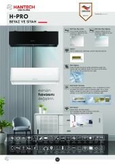 HANTECH HNT-WP18VMCL/S-B H-Pro Siyah 18.000 Btu/h