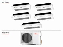 Viessmann Vitoclima Multi Tek Yön Kaset 9+9+9+12+18 İç 42 (05F3120M2) DIŞ