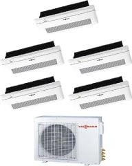 Viessmann Vitoclima Multi Tek Yön Kaset 9+9+12+12+18 İç ( DIŞ F3120M3) Dış Ünite