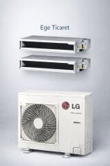 lg Multi Kanallı İnverter Klima 30000 Btu 1 Dış + 2 İç Ünite 24000 + 24000 Btu
