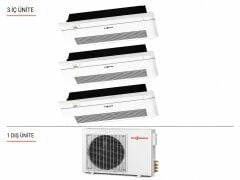 Viessmann Vitoclima Multi Tek Yön Kaset iç 9 + 9 +18 iç 28 ( O4F3080M2) dış