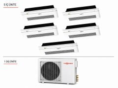 Viessmann multi OFAA100MFA123 42 Dış + 5 İç Ünite (9+9+9+12+24) Tek Yön Kaset Tipi Klima