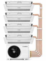 BOSCH CL5000M 82- 4 E MULTİ TEK YÖN KASET 9+ 9 + 9 + 18 İÇ 28000 BTU DIŞ