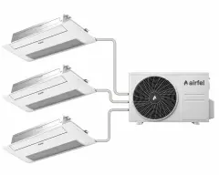 AİRFEL MULTİ 4LMX105N 36.000 BTU/h DIŞ 18 + 18 + 12 İÇ TEK YÖN KASET TİPİ KLİMA (MONTAJ DAHİL)
