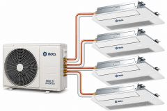 ROTA M4-36OD MULTİ TEK YÖN KASET 9+9+12+18 İÇ 36000 BTU DIŞ