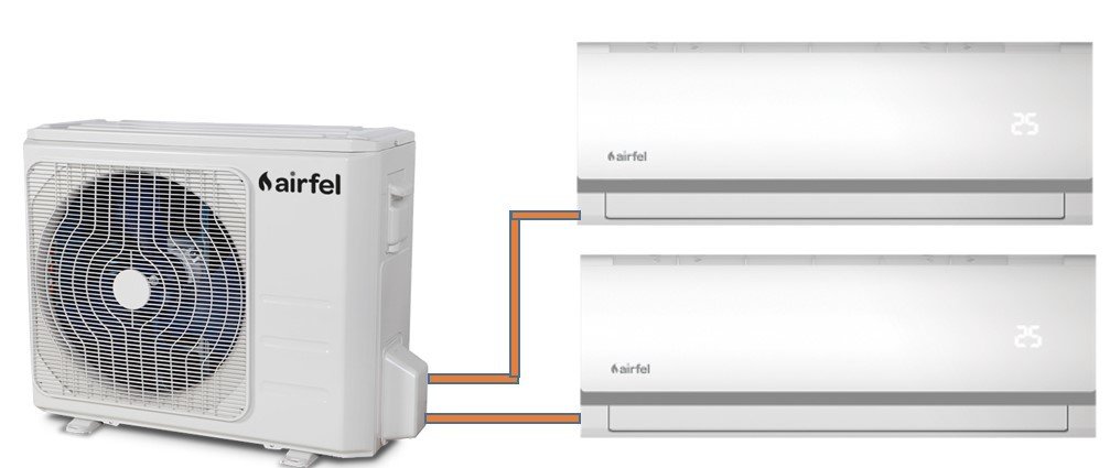 AİRFEL MULTİ KLİMA 9+9 İÇ 2LMX50N DIŞ