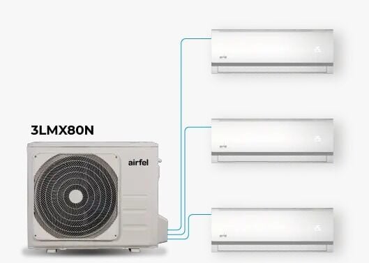 AİRFEL MULTİ KLİMA 9+9+9 İÇ 3LMX80 DIŞ