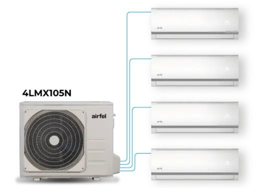 AİRFEL MULTİ KLİMA 9+12+12+12 İÇ 4LMX105 DIŞ (MONTAJ DAHİL)