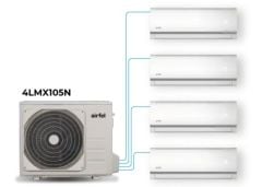 AİRFEL MULTİ KLİMA 9+9+12+18 İÇ 4LMX105 DIŞ (MONTAJ DAHİL)