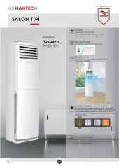 HANTECH 48 000 BTU/H SALON TIPI İNVERTER KLIMA