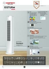 HANTECH EISTURM 24 000 BTU/H İNVERTER SALON TIPI KLIMA