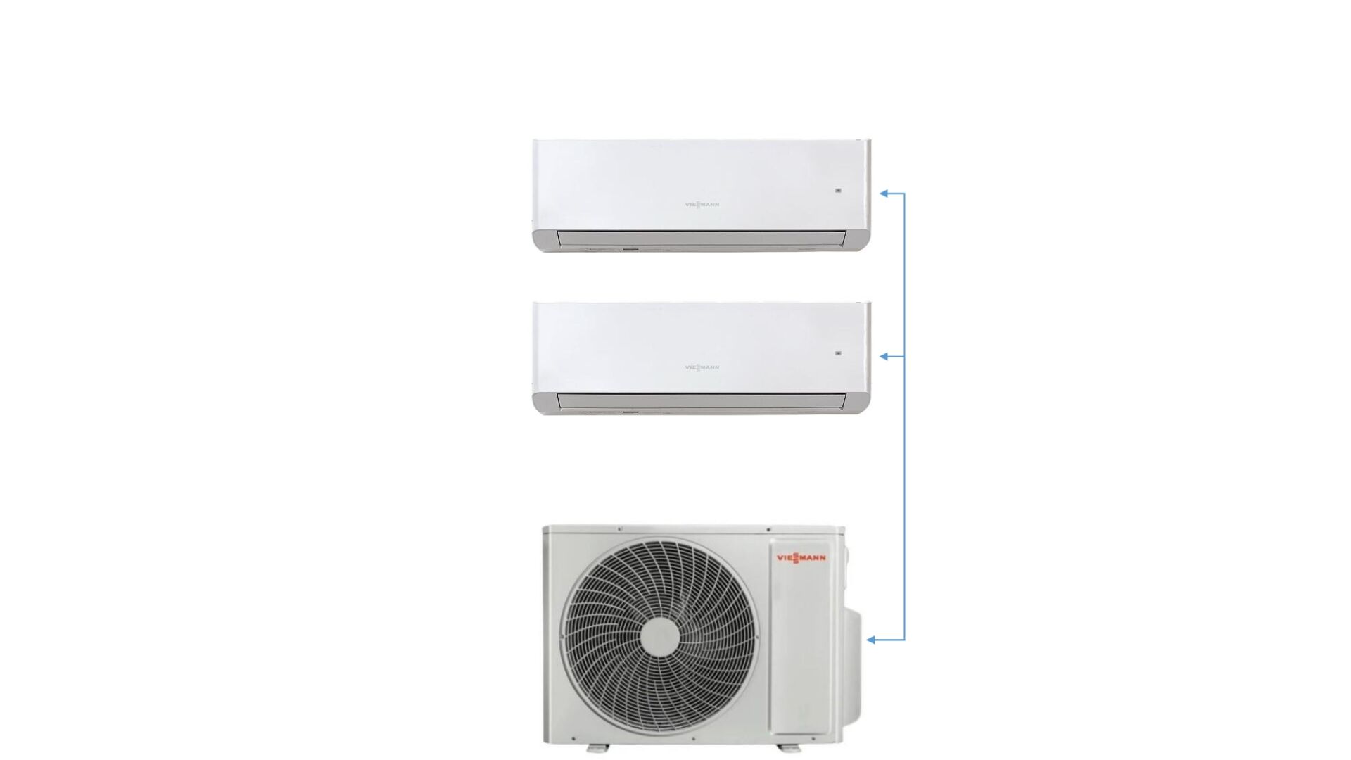Viessmann Vitoclima O2F3050M2 Multi Split 12+18 İç 21 Dış