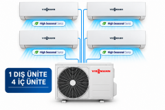 Viessmann Vitoclima 300-S/HE F3080M2 Multi Split 9+9+9+9 İç  28 Dış