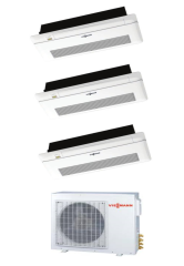 Viessmann Vitoclima Multi Tek Yön Kaset 9+12+18 iç (F3080M2) dış