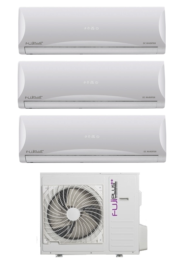 FujiPlus Multi Duvar Tipi Klima(12+12+12İÇ 28DIŞ)